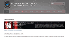 Desktop Screenshot of evperformingarts.com